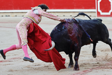 Fotos de la sexta corrida de la Feria del Toro San Fermín 2023./