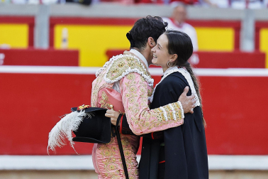 Fotos de la sexta corrida de la Feria del Toro San Fermín 2023./