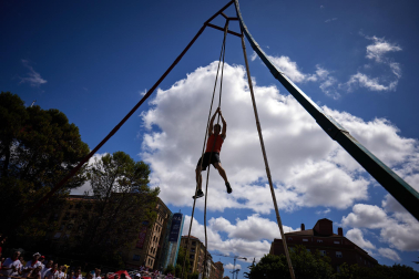 Fotos de la jornada de herri kirol este 13 de julio de los Sanfermines de 2023.