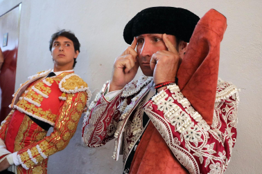 ANDRÉS ROCA REY, en la séptima corrida de la Feria del Toro de San Fermín 2023./