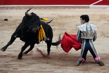 TOMÁS RUFO, en la séptima corrida de la Feria del Toro de San Fermín 2023./