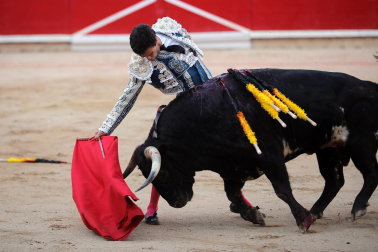 TOMÁS RUFO, en la séptima corrida de la Feria del Toro de San Fermín 2023./