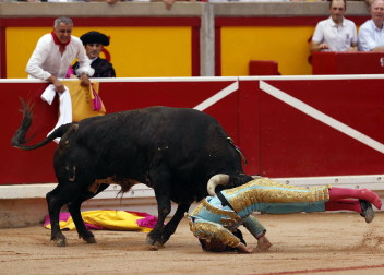 Fotos de la octava y última corrida de la Feria de San Fermín