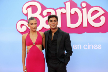 Fotos del estreno de la película 'Barbie' en Madrid.