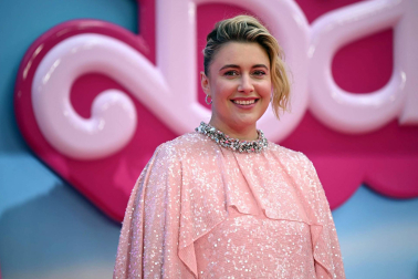 Fotos del estreno de la película 'Barbie' en Madrid.