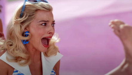 Fotos del estreno de la película 'Barbie' en Madrid.