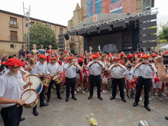 Fotos del inicio de las fiestas en Viana.