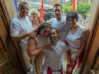 Fotos del inicio de las fiestas en Viana.