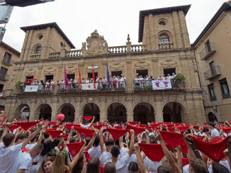 Fotos del inicio de las fiestas en Viana.