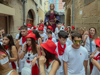 Fotos del inicio de las fiestas en Viana.