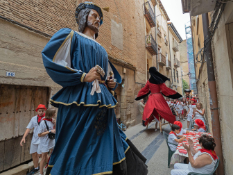 Fotos del inicio de las fiestas en Viana.