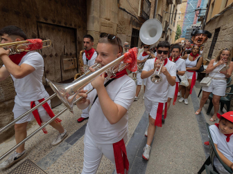 Fotos del inicio de las fiestas en Viana.