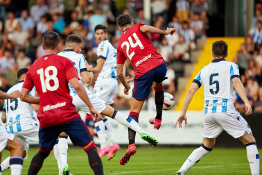 Real Sociedad - Osasuna, partido de pretemporada en Irun.