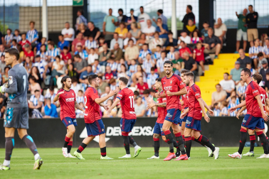 Real Sociedad - Osasuna, partido de pretemporada en Irun.