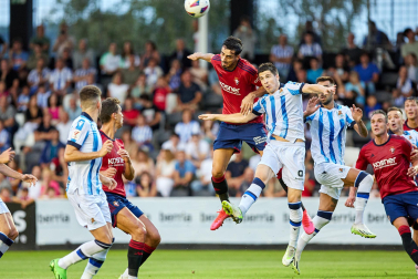 Real Sociedad - Osasuna, partido de pretemporada en Irun.
