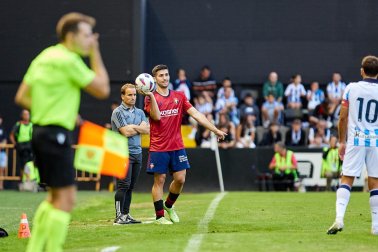 Real Sociedad - Osasuna, partido de pretemporada en Irun.