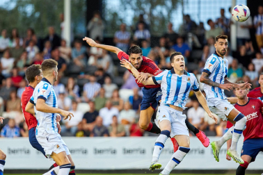 Real Sociedad - Osasuna, partido de pretemporada en Irun.
