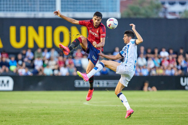 Real Sociedad - Osasuna, partido de pretemporada en Irun.