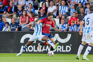 Real Sociedad - Osasuna, partido de pretemporada en Irun.
