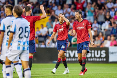 Real Sociedad - Osasuna, partido de pretemporada en Irun.