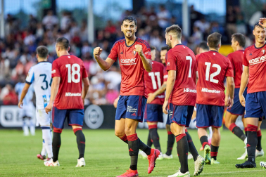 Real Sociedad - Osasuna, partido de pretemporada en Irun.