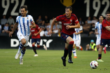 Real Sociedad - Osasuna, partido de pretemporada en Irun.