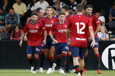 Real Sociedad - Osasuna, partido de pretemporada en Irun.
