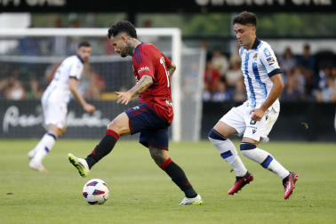 Real Sociedad - Osasuna, partido de pretemporada en Irun.