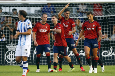 Real Sociedad - Osasuna, partido de pretemporada en Irun.