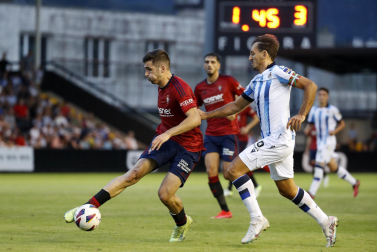Real Sociedad - Osasuna, partido de pretemporada en Irun.