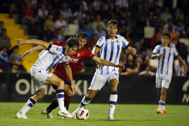 Real Sociedad - Osasuna, partido de pretemporada en Irun.