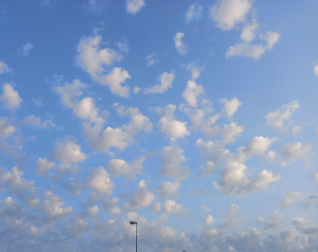Nubes. /
