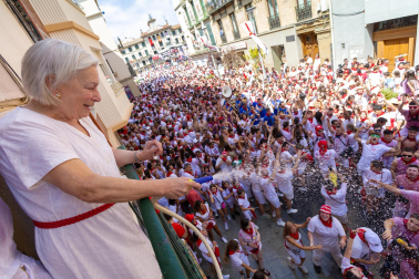 Fotos de las fiestas del cohete de Tudela./ Blanca Aldanondo