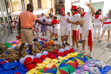 Fotos de las fiestas del cohete de Tudela./ Blanca Aldanondo