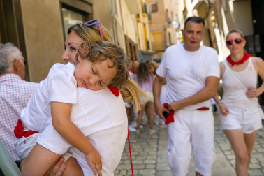 Fotos de las fiestas del cohete de Tudela./ Blanca Aldanondo
