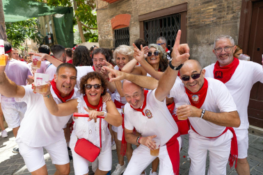 Fotos de las fiestas del cohete de Tudela./ Blanca Aldanondo