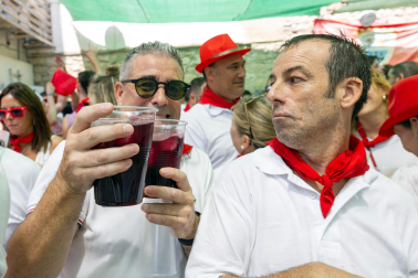 Fotos de las fiestas del cohete de Tudela./ Blanca Aldanondo