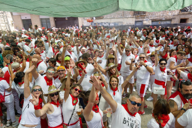 Fotos de las fiestas del cohete de Tudela./ Blanca Aldanondo