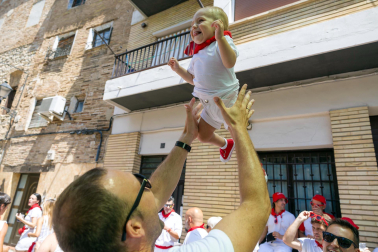 Fotos de las fiestas del cohete de Tudela./ Blanca Aldanondo