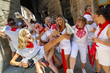 Fotos de las fiestas del cohete de Tudela./ Blanca Aldanondo