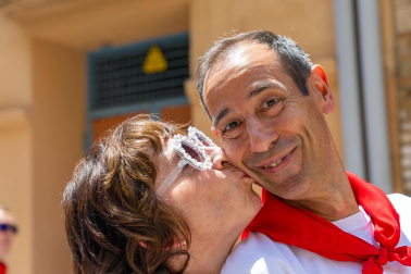 Fotos de las fiestas del cohete de Tudela./ Blanca Aldanondo