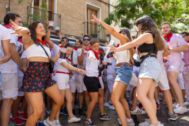 Fotos de las fiestas del cohete de Tudela./ Blanca Aldanondo