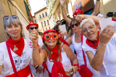 Fotos de las fiestas del cohete de Tudela./ Blanca Aldanondo