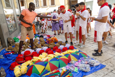 Fotos de las fiestas del cohete de Tudela./ Blanca Aldanondo
