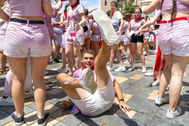 Fotos de las fiestas del cohete de Tudela./ Blanca Aldanondo