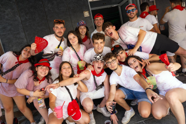 Fotos de las fiestas del cohete de Tudela./ Blanca Aldanondo
