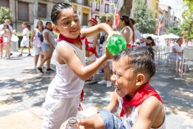 Fotos de las fiestas del cohete de Tudela./ Blanca Aldanondo