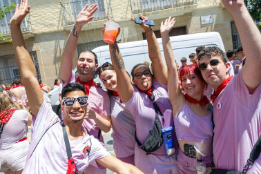 Fotos de las fiestas del cohete de Tudela./ Blanca Aldanondo