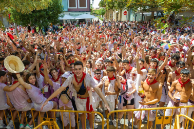 Fotos de las fiestas del cohete de Tudela./ Blanca Aldanondo