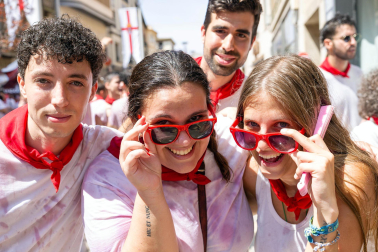 Fotos de las fiestas del cohete de Tudela./ Blanca Aldanondo